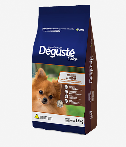 Degusté Cães Adultos Raças Pequenas – Ambiente indoor