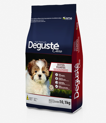 Degusté Cães Filhotes Raças Pequenas – Ambiente Indoor