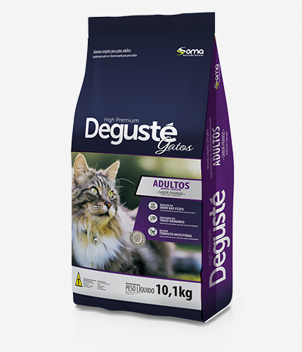 Degusté gato adulto – sabor frango: Alimento completo para gatos a partir de 12 meses de vida