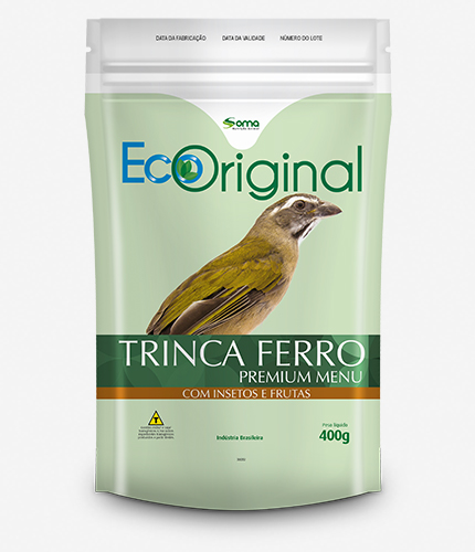 Trinca Ferro Premium Menu com Insetos e Frutas