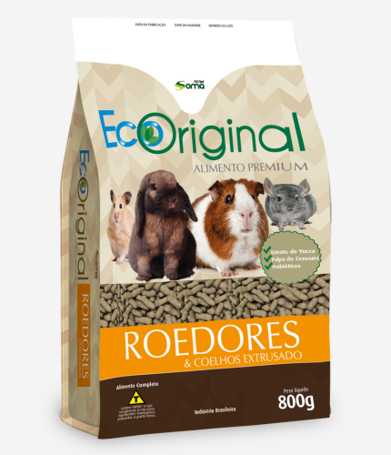 Roedores & Coelhos Extrusado Premium